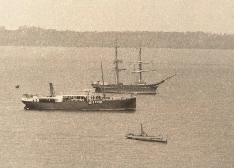 Navegación en Quemchi, 1893.
