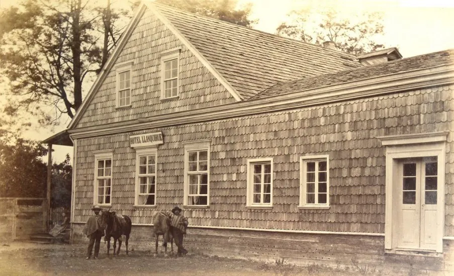 Hotel Llanquihue, Puerto Varas, 1893.