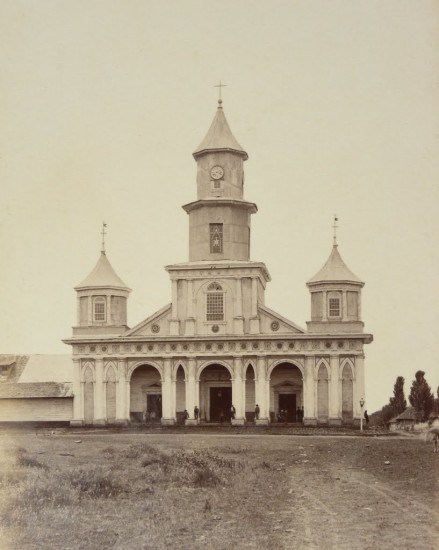 Iglesia de Castro en 1893.