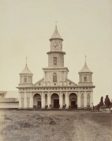 Iglesia de Castro en 1893.
