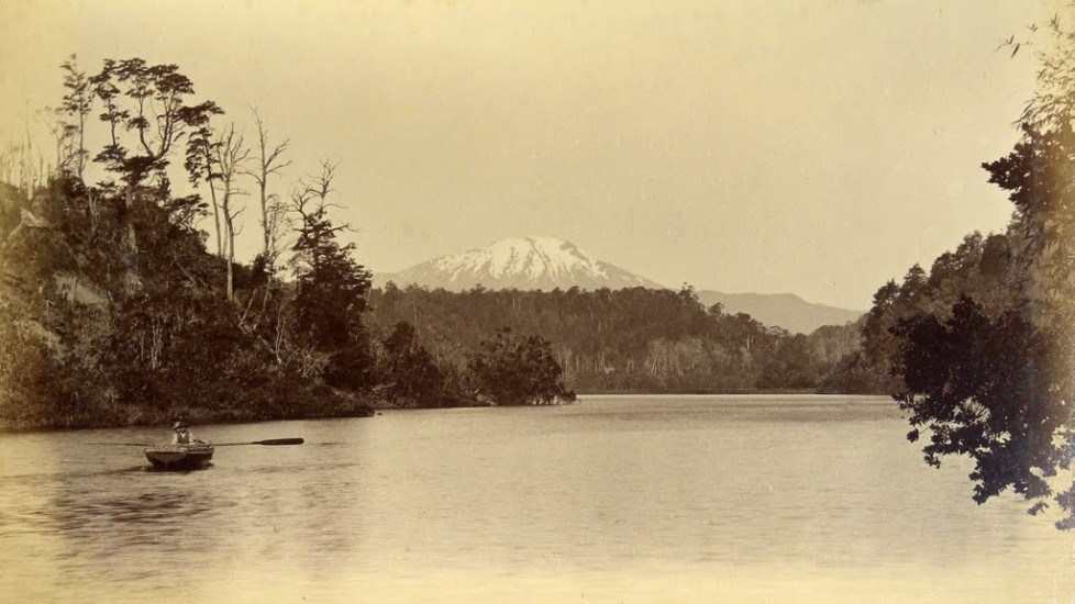 La Poza, Lago Llanquihue en 1893.