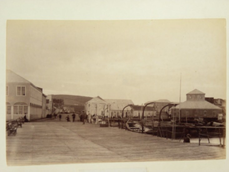 Ancud en 1893.
