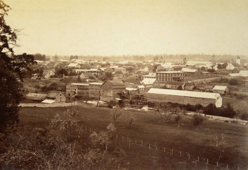 Osorno desde Altos de Pilauco, 1893.