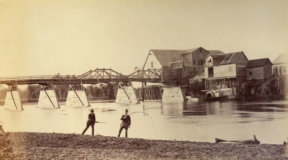Osorno, Puente San Pedro, 1893.