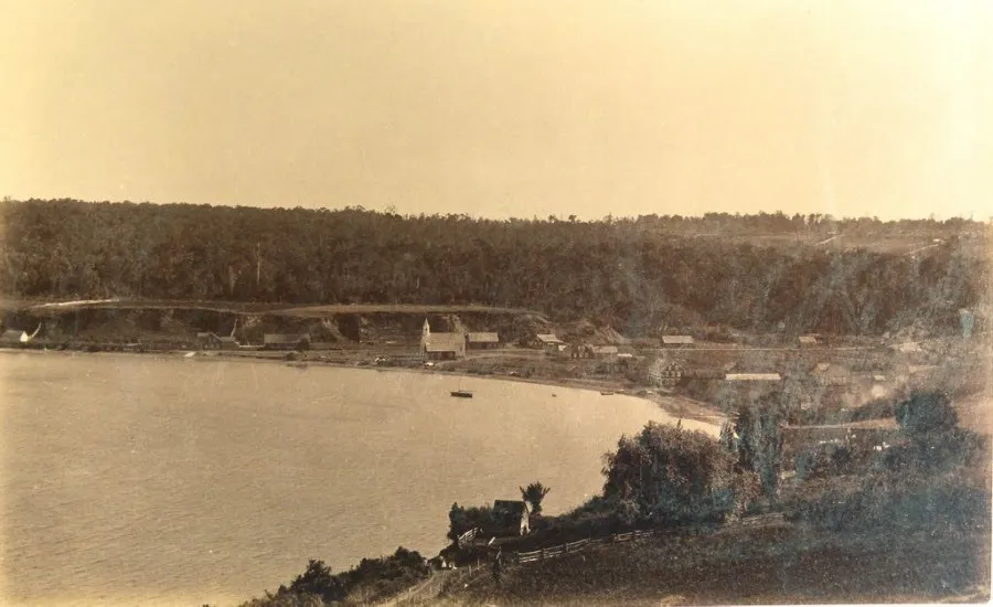 Puerto Varas desde el Cerro Philippi en 1893