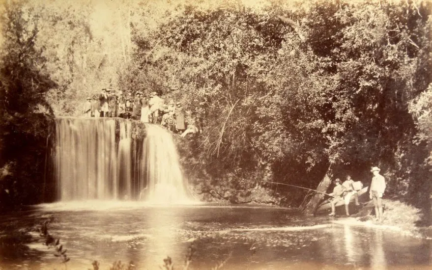 Salto San Carlos en Osorno, 1893.