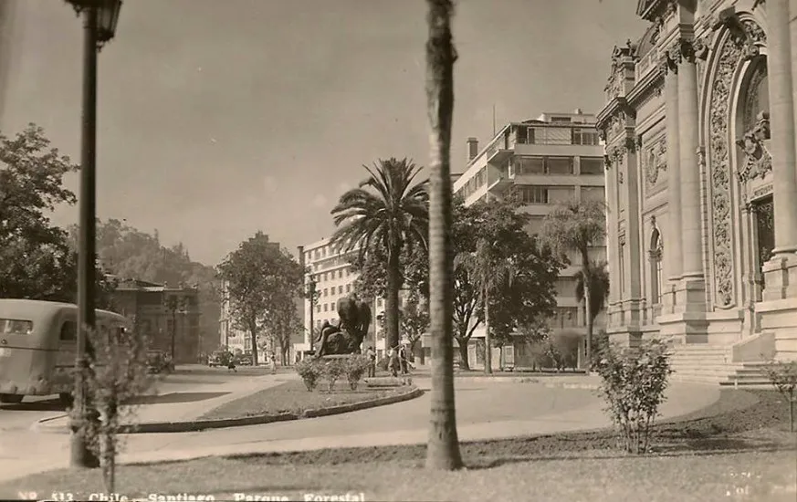 Museo Bellas Artes, Santiago 1950