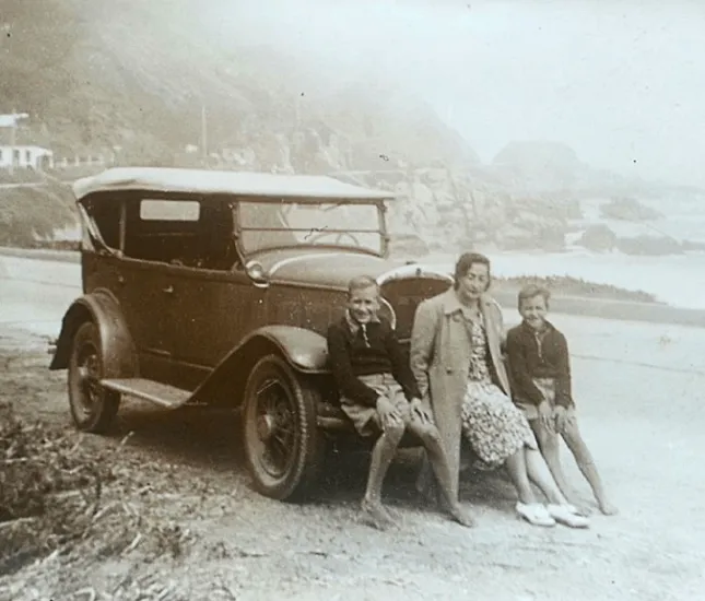 Llegando a Reñaca, 1936