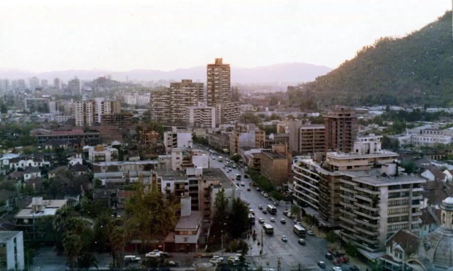 Avenida Providencia en 1973