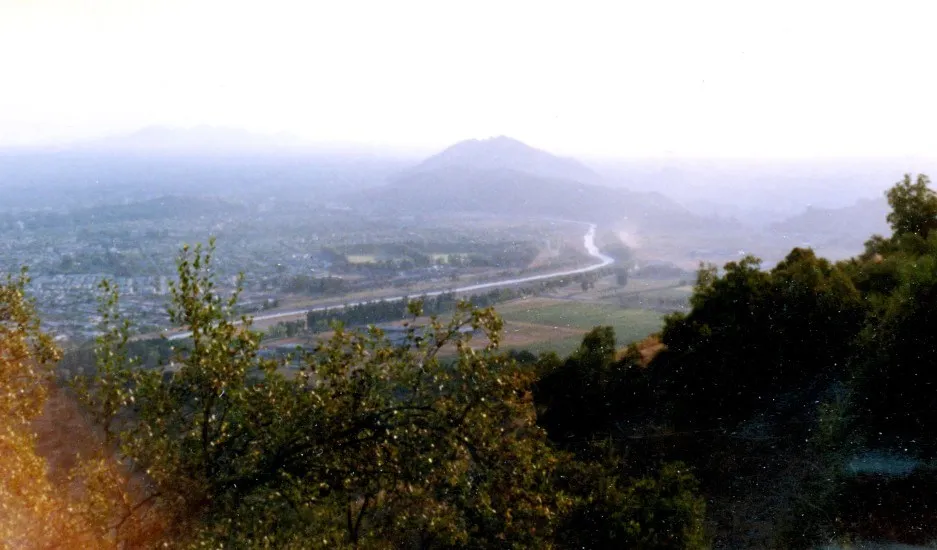 Río Mapocho y Vitacura, 1974