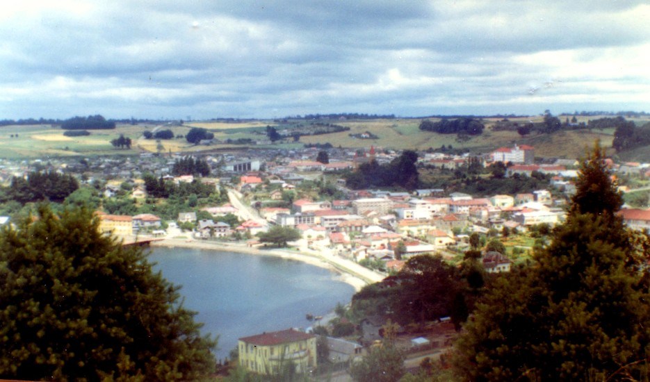 Vista de Puerto Varas en 1968