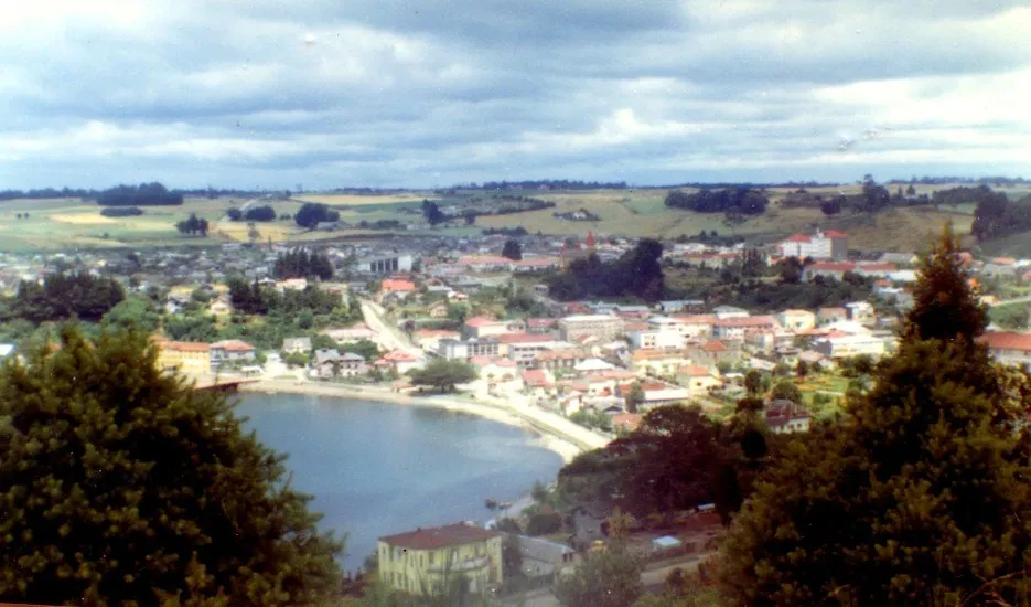 Vista de Puerto Varas en 1968