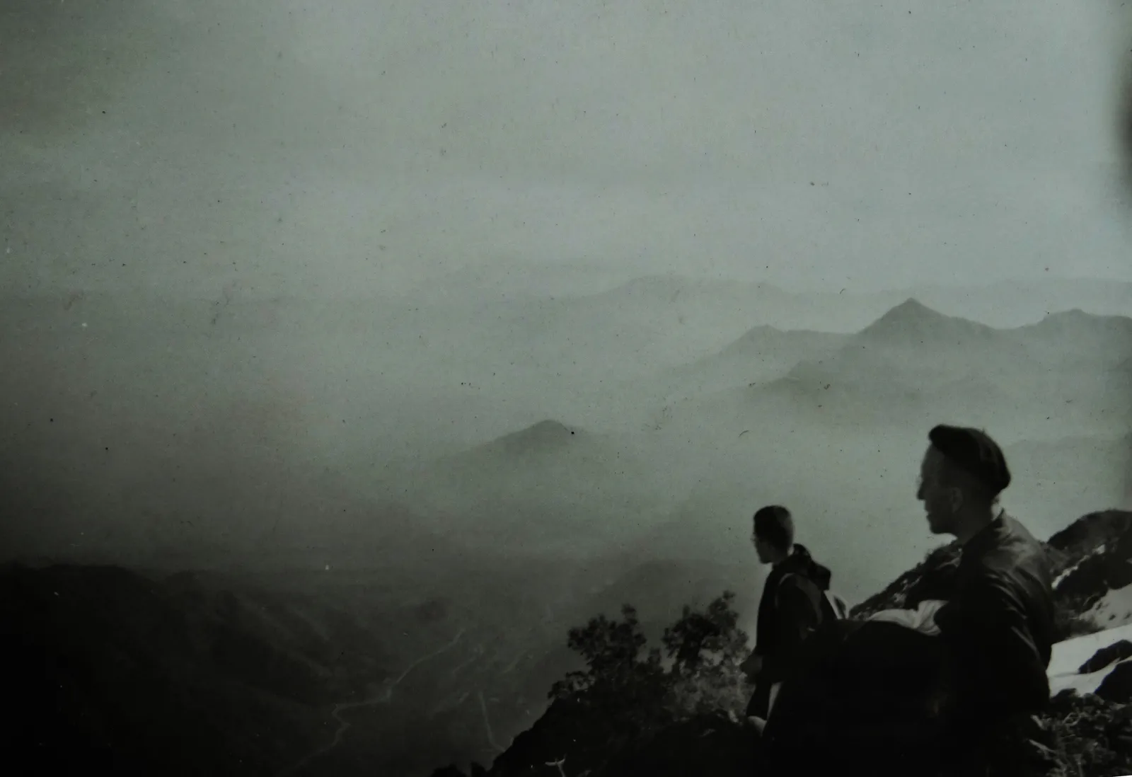 Vista del Valle de Santiago en 1940s