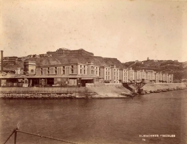 Almacenes Fiscales de Valparaíso, 1888