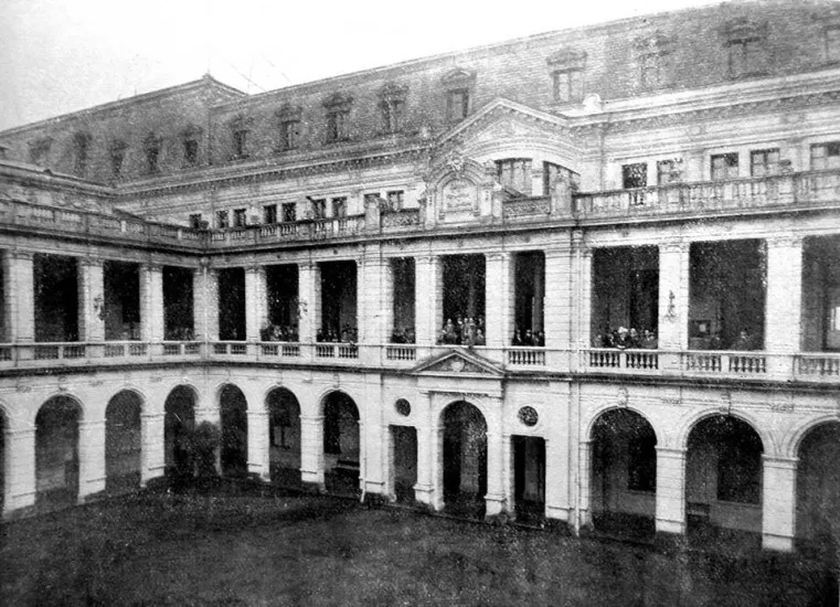Casa Central Universidad Católica en 1917