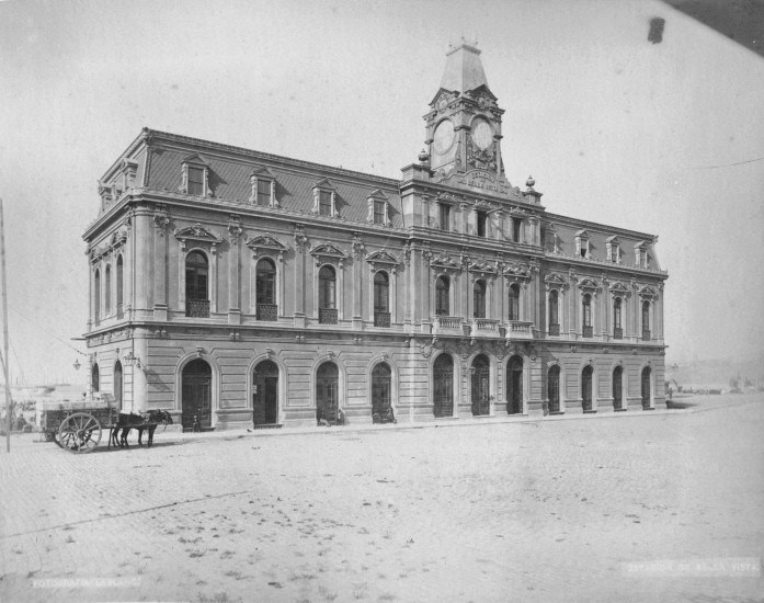 Estación Bellavista de Valparaíso, 1888