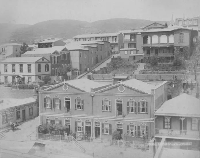 Cerro Concepción de Valparaíso, 1888