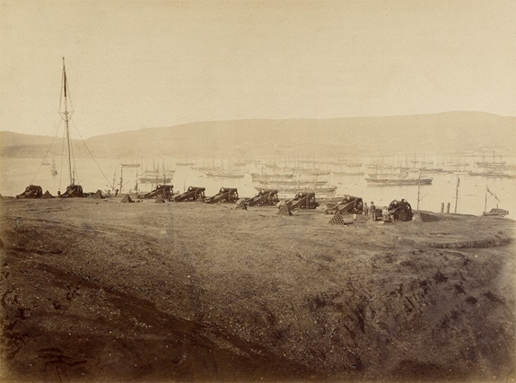 Cerro Artillería de Valparaíso, ca 1870