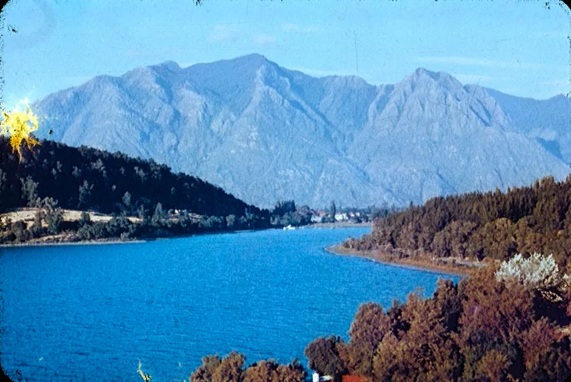 Lago Villarrica en la década de 1960