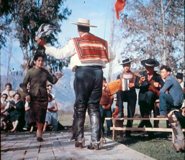 Fiesta campestre en la década de 1960