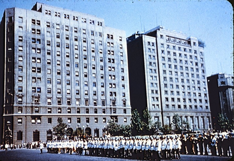 Barrio Cívico de Santiago en los años 60s