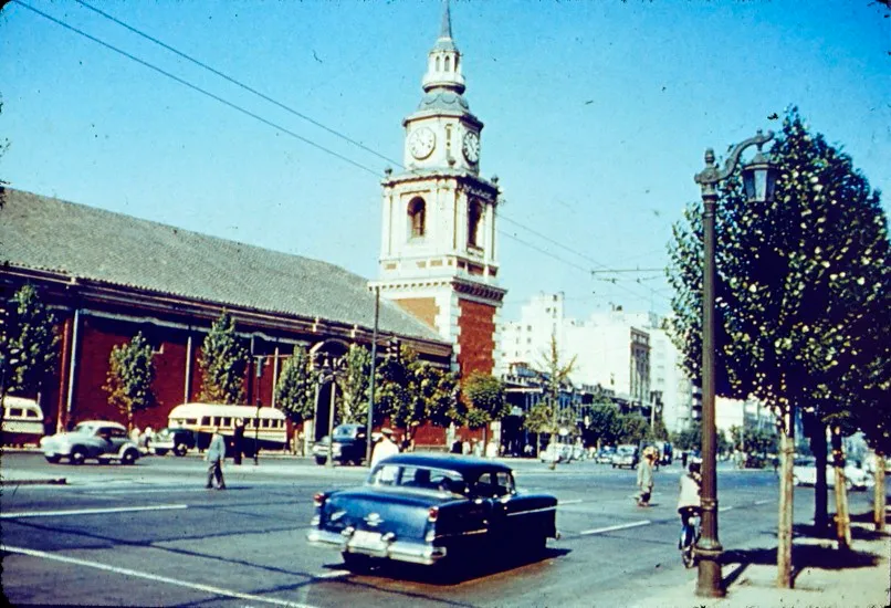 Alameda e Iglesia San Francisco, ca. 1960s