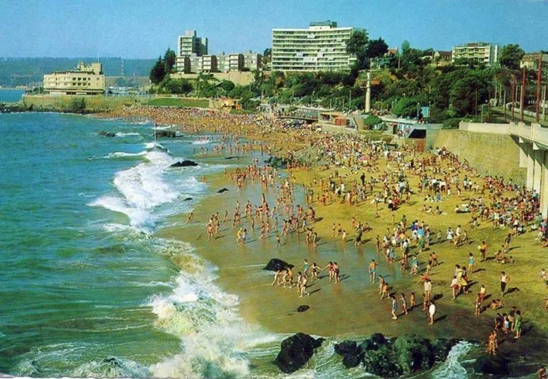 Caleta Abarca en los 60s