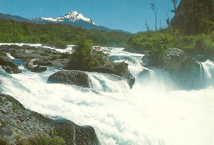 Saltos de Petrohué en 1987