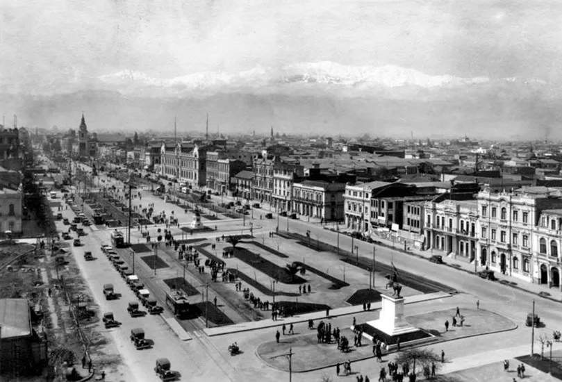 Alameda de las delicias en 1928