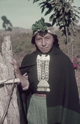 Mujer Araucana en los 40s