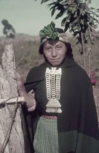 Mujer Araucana en los 40s