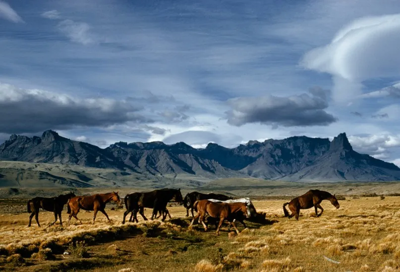 Sierra Baguales, Patagonia, Febrero 1960