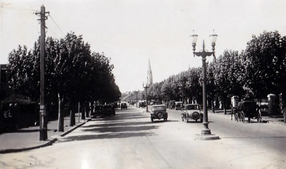 Avenida Libertad de Viña del Mar en 1930
