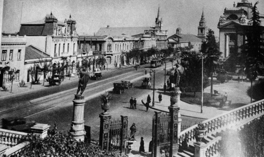Cerro Santa Lucia, 1925