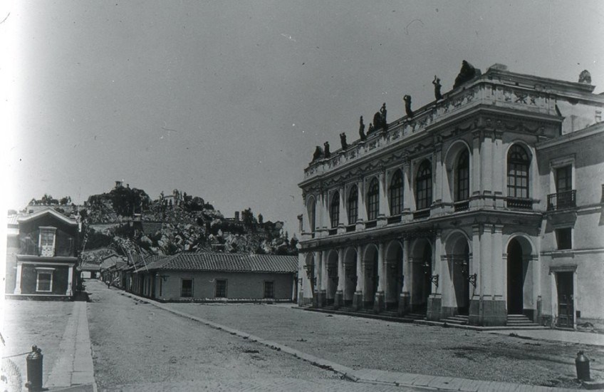 Teatro Municipal de Santiago, 1880