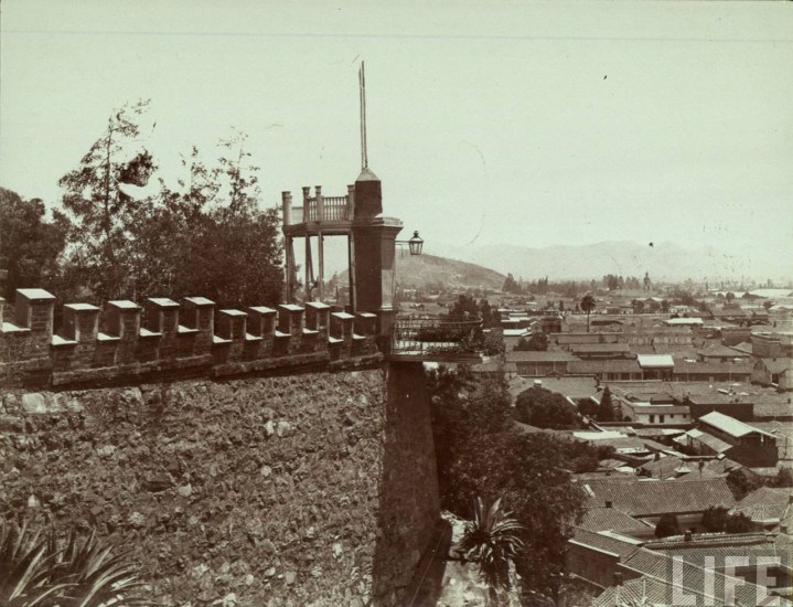 Balcon del cerro santa lucia