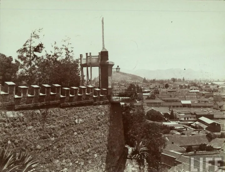 Balcon del cerro santa lucia