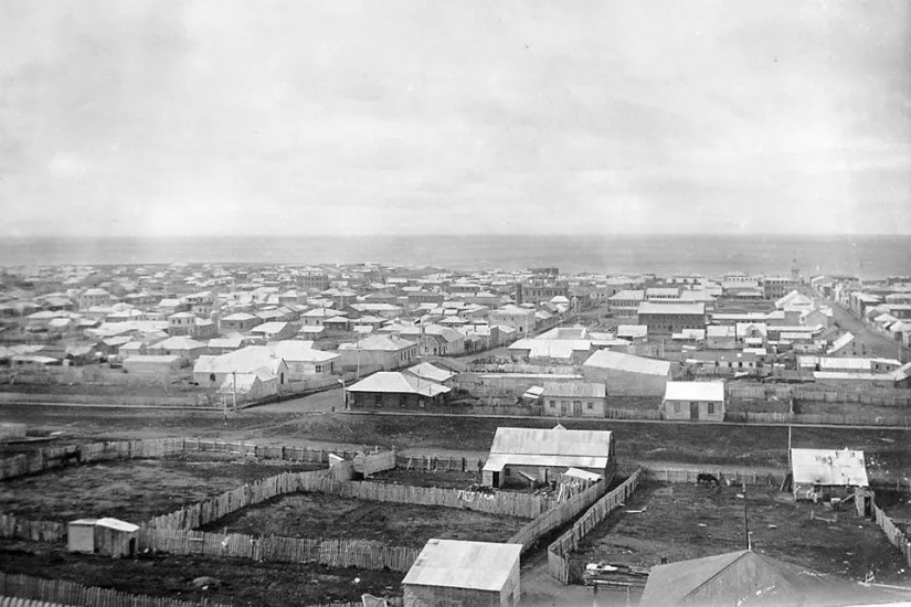 Punta Arenas en 1900