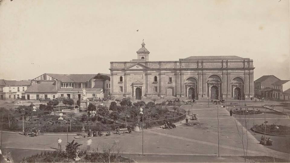Plaza de Armas en 1867