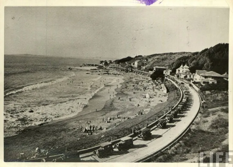 Playa Amarilla de Concón, ca. 1930