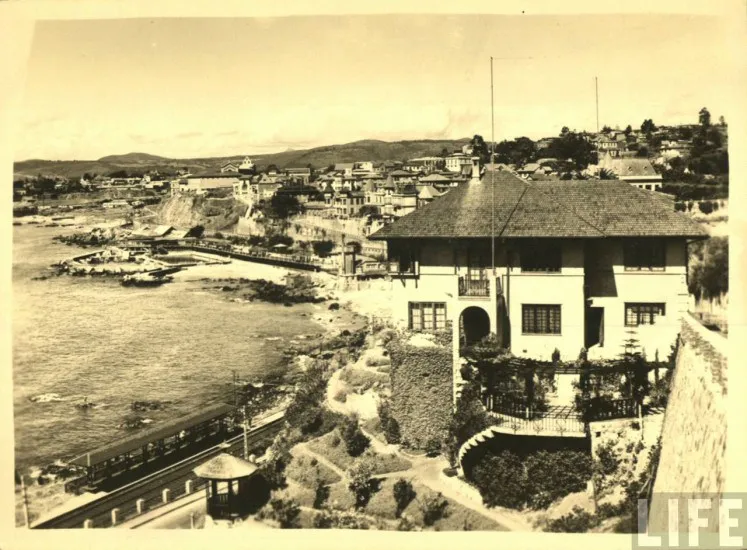 Sector de Recreo de Valparaíso, ca. 1930