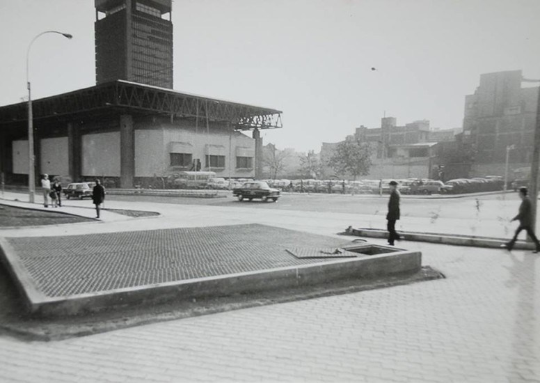 La Alameda y el edificio de la UNCTAD III en 1972