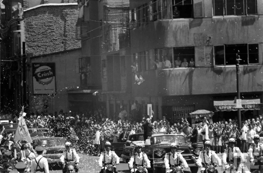 Visita del Presidente Eisenhower en 1960