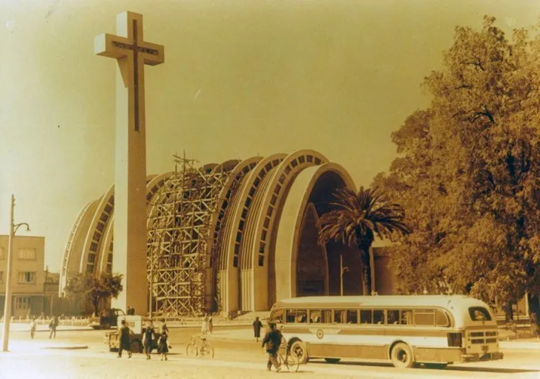 Catedral de Chillán en los ’40s