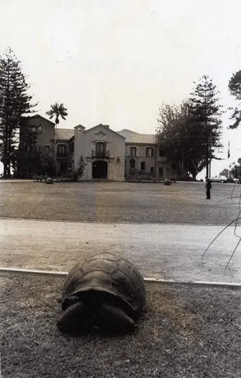 Palacio Presidencial de Cerro Castillo en los 60s