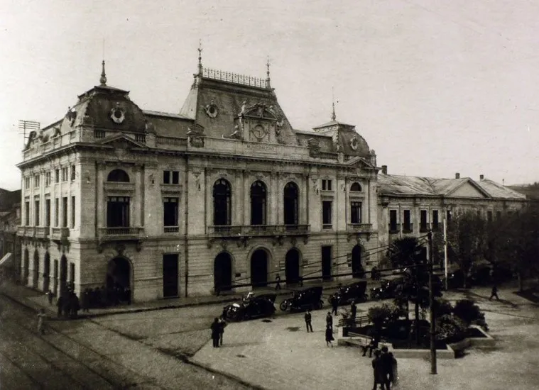 El desaparecido Palacio Consistorial de Concepción 1916