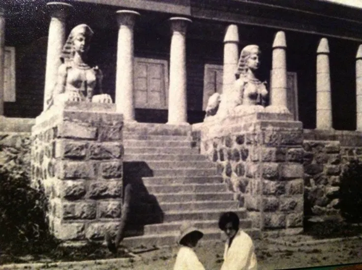 Mansión Faraónica de Tanumé en los años 40’s