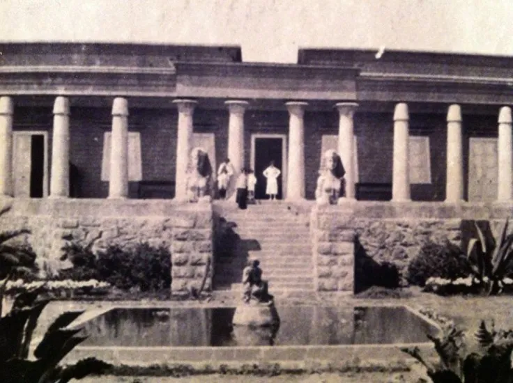 Mansión Faraónica de Tanumé en los años 40’s