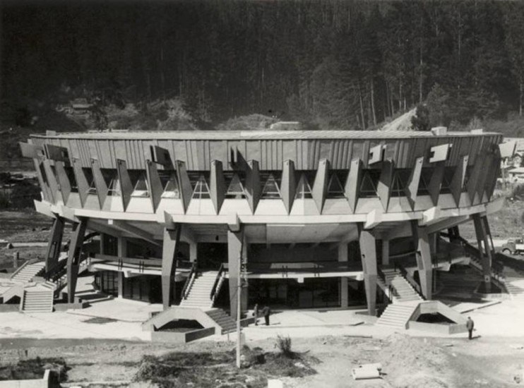 Edificio de Aulas de la Universidad de Concepción en los 70’s