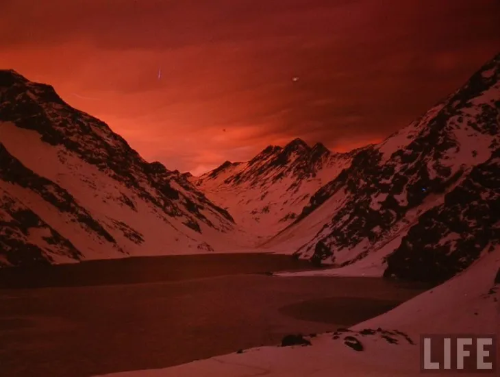 Laguna del Inca en los años ’80s